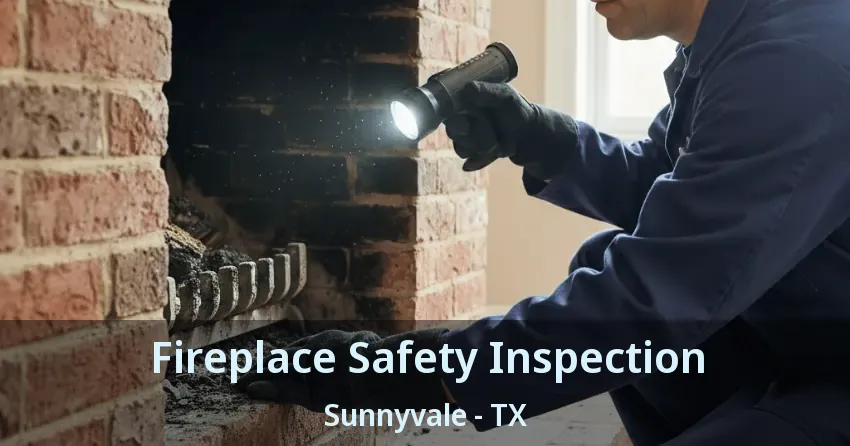 Fireplace Safety Inspection Sunnyvale - TX