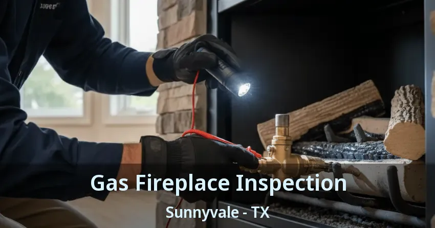 Gas Fireplace Inspection Sunnyvale - TX