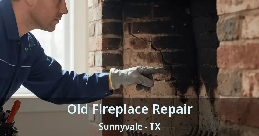 Old Fireplace Repair Sunnyvale - TX