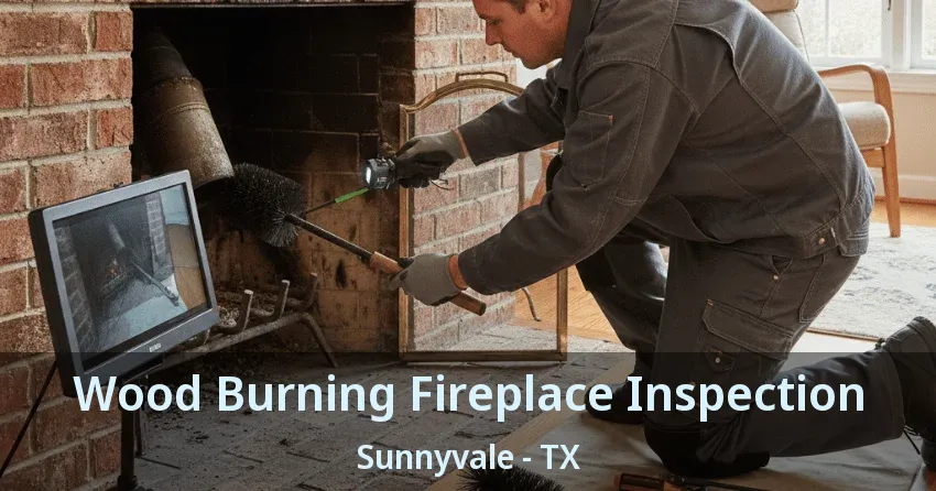 Wood Burning Fireplace Inspection Sunnyvale - TX